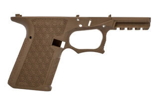Grey Ghost Precision Compact Combat Pistol Frame is made from flat dark earth polymer